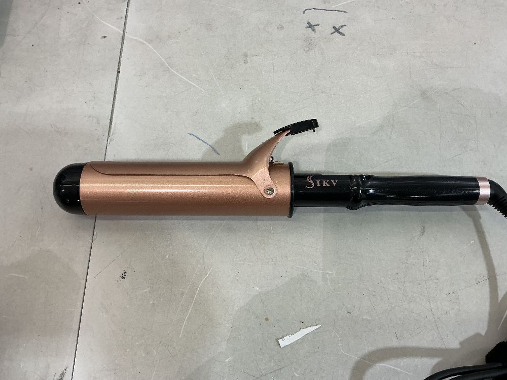 IKV 2 inch Curling Iron for Long Hair，Extra Large Barrel Curling Wand Ceramic Tourmaline, Long Barrel Hair Curler Dual Voltege - Image 2 - Lot 80