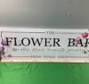 "The Flower Bar" decorative metal sign - Thumbnail 1