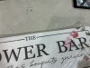 "The Flower Bar" decorative metal sign - Thumbnail 6