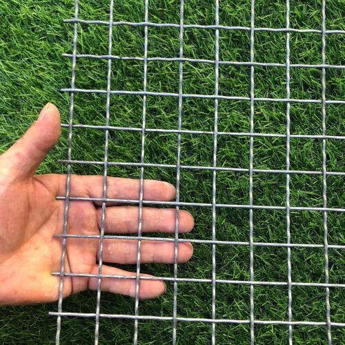 13Gauge Strong Galvanized Woven mesh 40"X24" 1" mesh|Delivered Flat|Poultry cage Netting -Anti-Rodent Steel mesh Crimped mesh Snake Fence Chicken Wire Fencing - Lot 89
