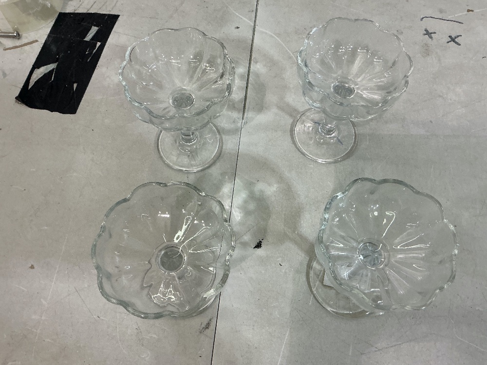 (15) Sundae/Sherbert Glasses - Image 3 - Lot 94