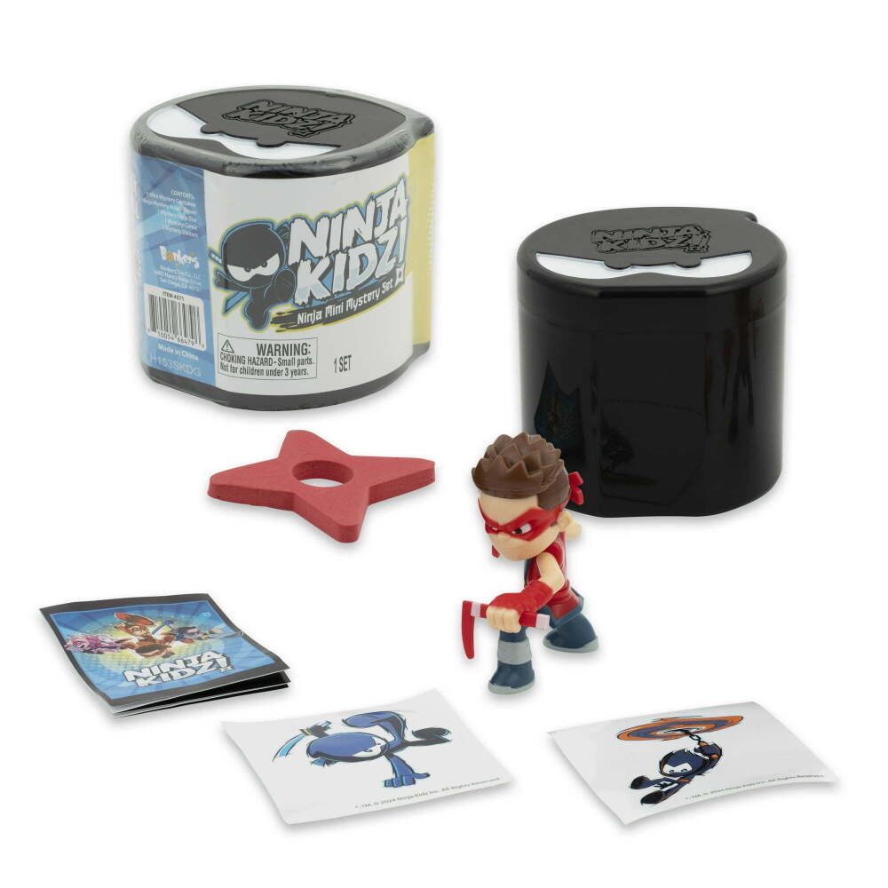 Ninja Kidz Mini Mystery Set – Brand New Mini Mystery Set with 5 Toys Inside - Image 1 - Lot 114