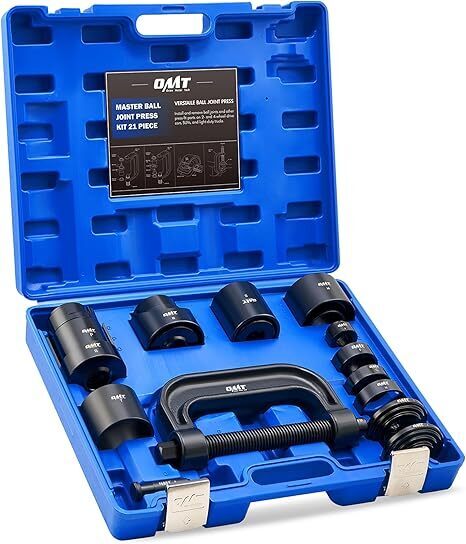 Orion Motor Tech Ball Joint Press Kit, 21-Piece Master Ball Joint Removal Tool with C-Frame, Heavy-Duty Brake Anchor Pin U Joint Ball Joint Press Tool for 2WD and 4WD Car - Image 1 - Lot 120