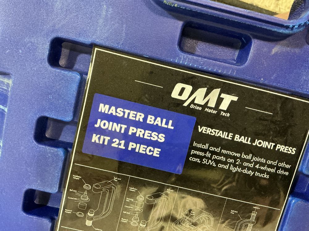 Orion Motor Tech Ball Joint Press Kit, 21-Piece Master Ball Joint Removal Tool with C-Frame, Heavy-Duty Brake Anchor Pin U Joint Ball Joint Press Tool for 2WD and 4WD Car - Image 4 - Lot 120