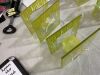 Yellow Glass Dragon fly tea candle holders 2 pack - Thumbnail 3