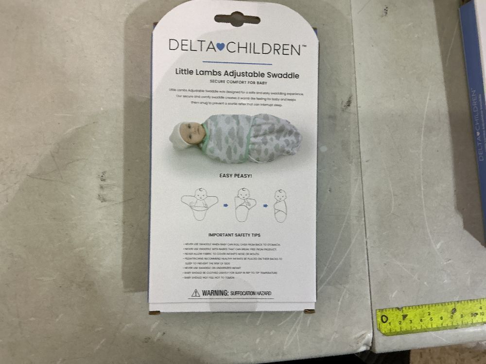 Delta Children Little Lambs Adjustable Swaddle Xs 0-3 months - Image 3 - Lot 138
