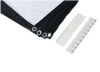 onn. Indoor/Outdoor Folding Projector Screen, White, 120" - Thumbnail 3