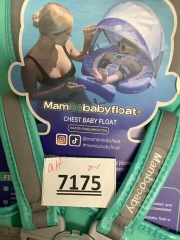 Mambobaby Float Baby Float with Canopy Non Inflatable - Image 3 - Lot 7175