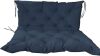 Outdoor Swing Cushions Waterproof, with Tie Non Slip Con Backrest Garden Patio Bench Swing Chair Replacement Seat Pad 2 3 Seater Lounger Cushion - Thumbnail 1
