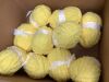 10 Chunky Chenille Yarn for Crocheting-yellow - Thumbnail 2