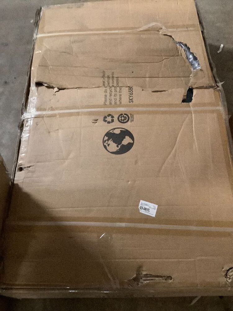 Hanging Curved Chaise Lounge Chair w/ Built-In Pillow, Removable Canopy - Image 3 - Lot 4683