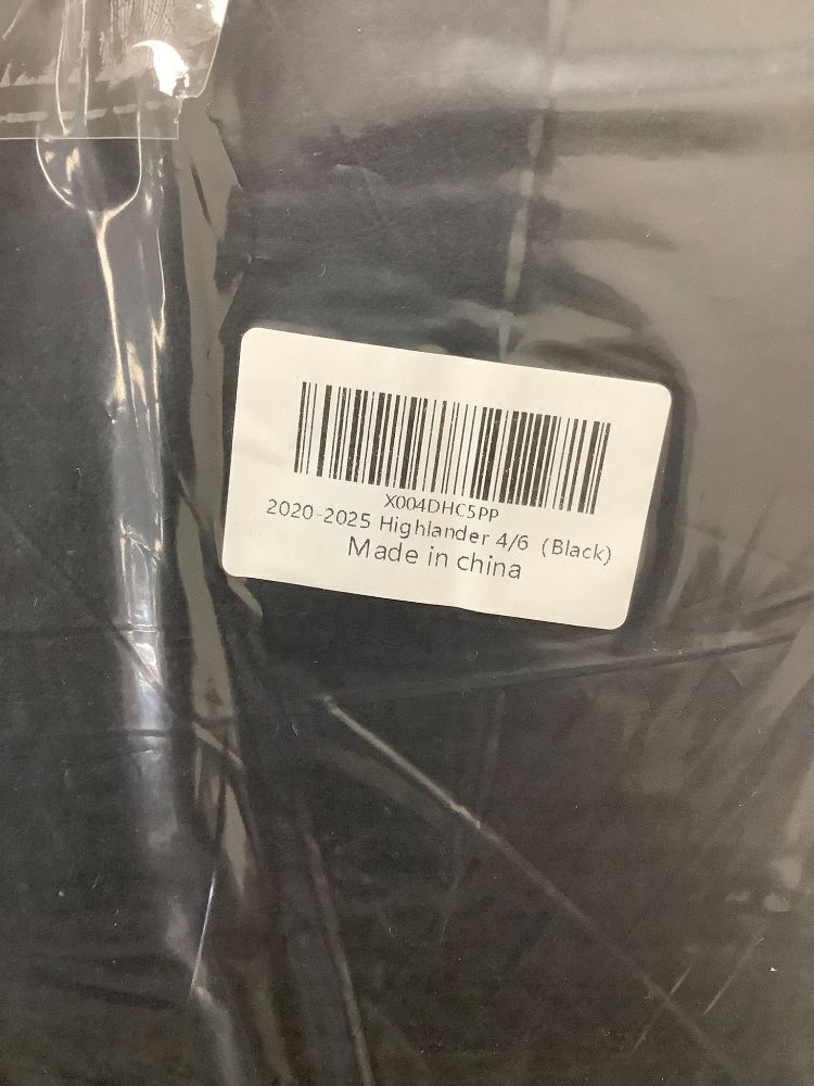 CocheFamilia Custom Fit Highlander Car Seat Covers for Select Toyota Highlander2020 2021 2022 2023 2024 -Three Rows, Second Row Captain Chair, 7 Seats,Leather(Black) - Image 3 - Lot 7610