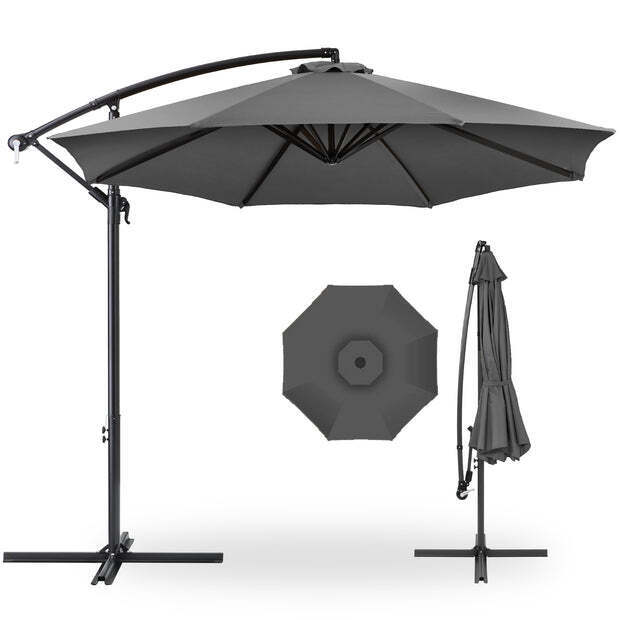 Offset Hanging Patio Umbrella - 10ft - Image 1 - Lot 7614