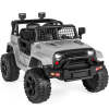 12V Kids Ride-On Truck Car w/ Parent Remote Control, Spring Suspension - Thumbnail 1