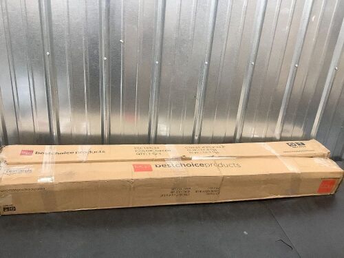 Set of 2Outdoor Steel Market Patio Umbrella Decoration w/ Tilt, Crank Lift - 10ft - Lot 7618