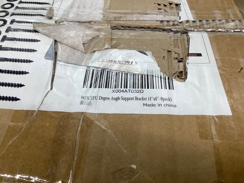 8PC 45 Degree Angle Support Bracket, - Image 4 - Lot 7602