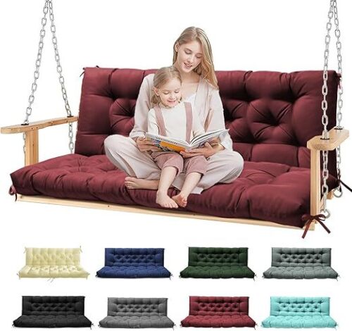 Porch Swing Cushion - RED - Lot 7603