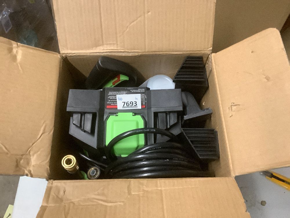 PowRyte Model P2G85LB4 High Performance Electric Pressure Washer With Hose - Image 1 - Lot 7693