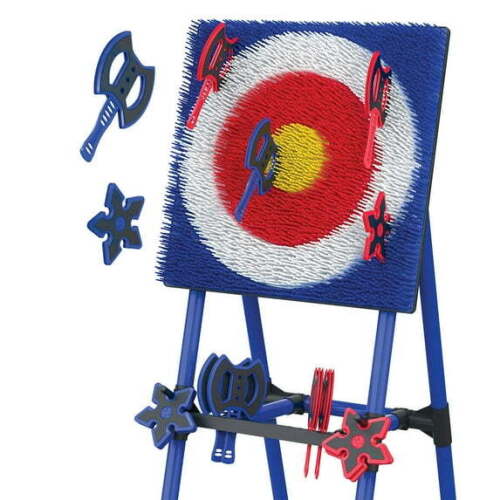 Ultimate Axe Throw Target with Throwing Stars - Lot 7677
