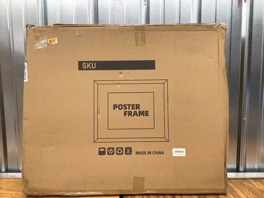 22x28 Picture Frame Brown Set of 3, Display Pictures 18x24 with Mat or 22 x 28 Without Mat, Poster Frames 22x28 for Wall Hanging Horizontal and Vertical - Image 3 - Lot 7620