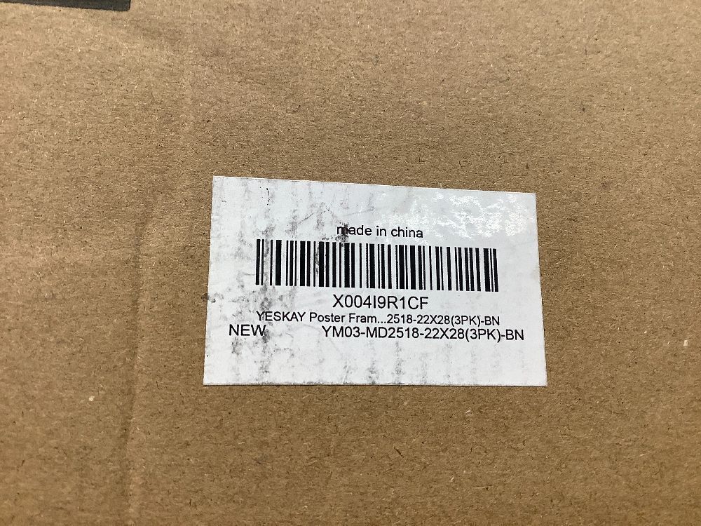 22x28 Picture Frame Brown Set of 3, Display Pictures 18x24 with Mat or 22 x 28 Without Mat, Poster Frames 22x28 for Wall Hanging Horizontal and Vertical - Image 4 - Lot 7620