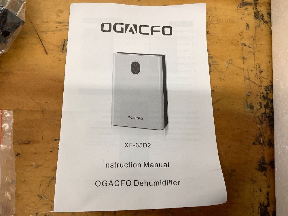 OGACFO Dehumidifier - Image 2 - Lot 7622
