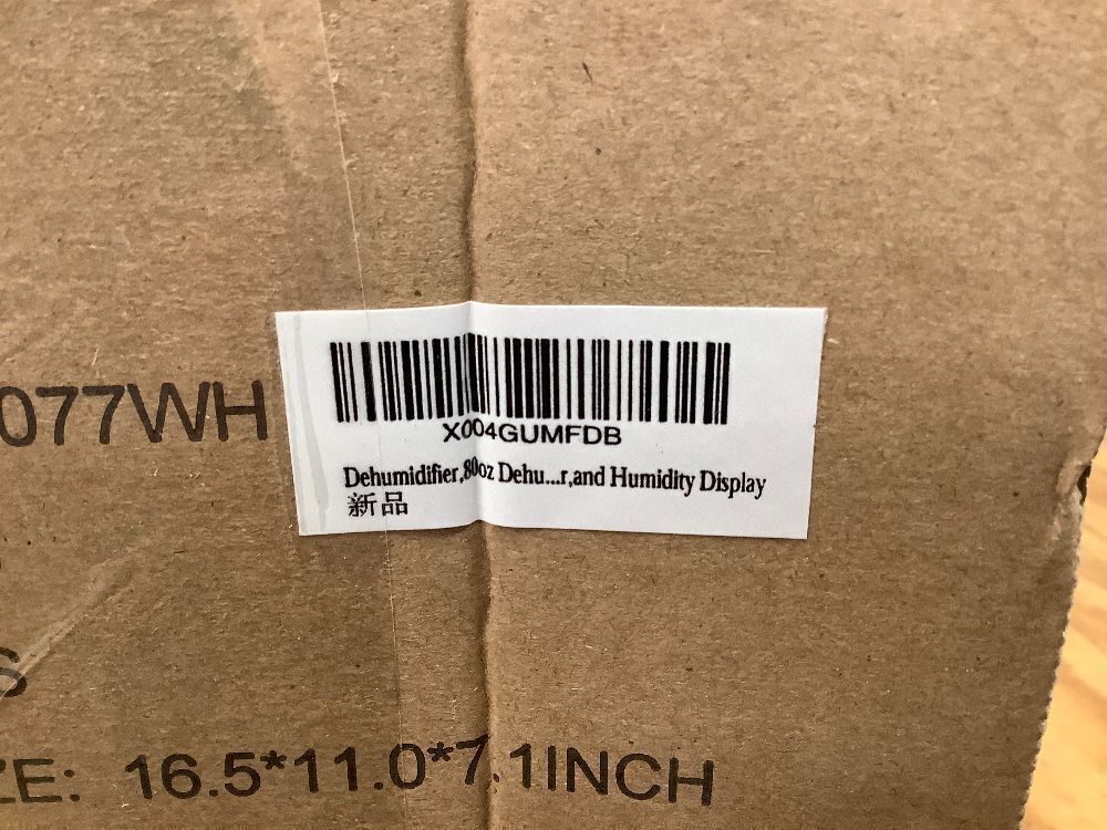 OGACFO Dehumidifier - Image 3 - Lot 7622