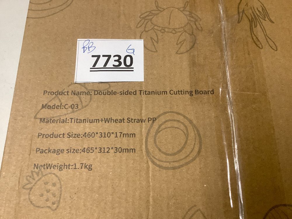 Ti Double-Sided Titanium Cutting Board - Image 4 - Lot 7730