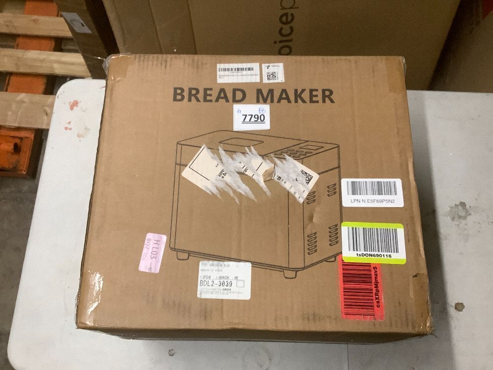 2LB Bread Maker Machine, OSIPOTO 17 in 1 Automatic Stainless Steel Bread Machine, Non-stick, Beginner-Friendly Controls, 15 Hour Timer, Easy to Clean Low Noise, High Success Rate for Homemade Bread - Image 5 - Lot 7790