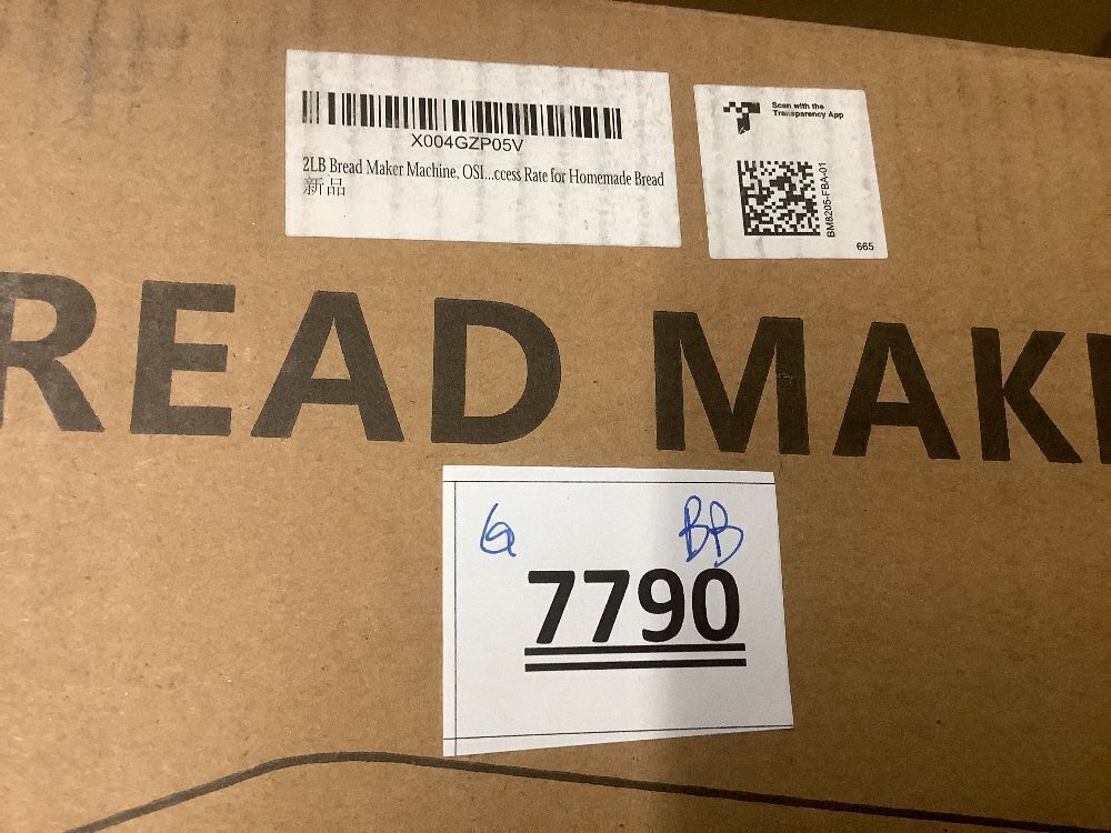 2LB Bread Maker Machine, OSIPOTO 17 in 1 Automatic Stainless Steel Bread Machine, Non-stick, Beginner-Friendly Controls, 15 Hour Timer, Easy to Clean Low Noise, High Success Rate for Homemade Bread - Image 6 - Lot 7790