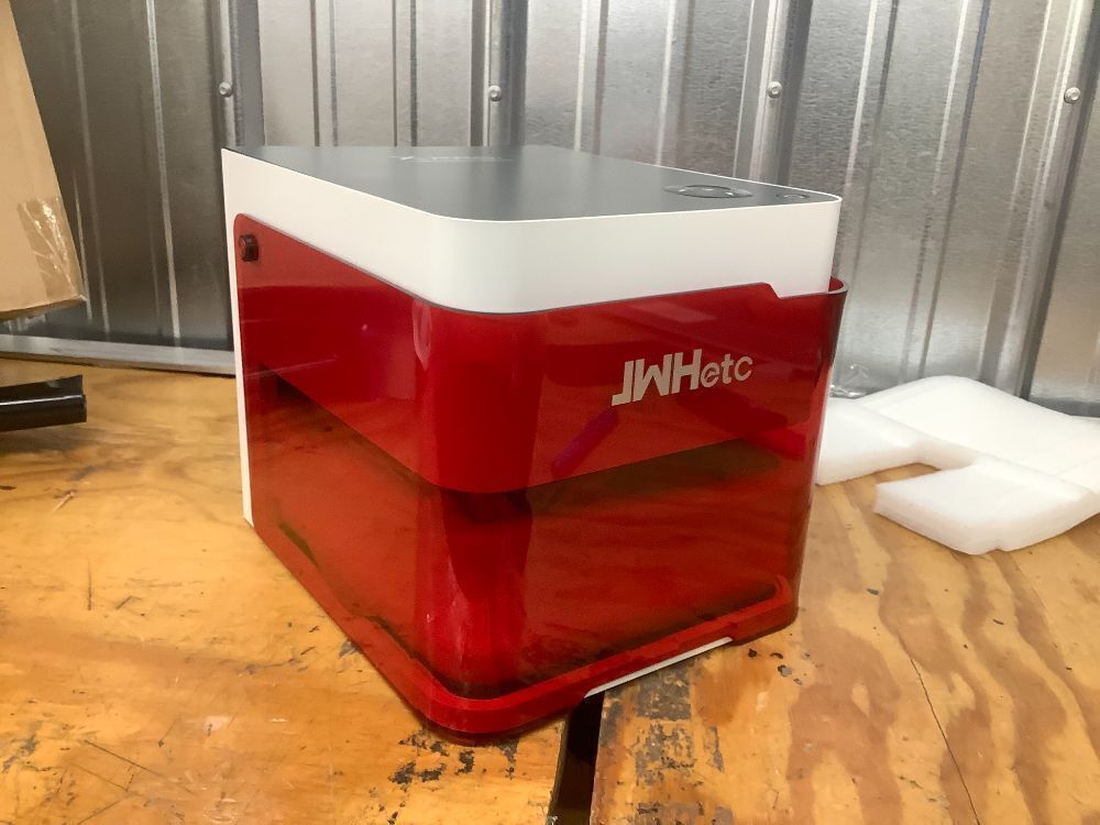 JWHetc Xpro10W Laser Engraver Machine, Portable 10000mW Laser Engraver and Cutter Machine for Wood Leather Metal Silicone Paper Glass Cloth,Class 1 - Image 2 - Lot 7718