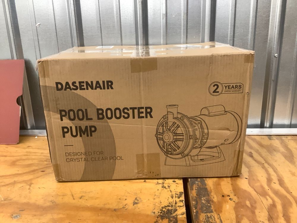 DASENAIR Booster Pump,3/4 HP Pure Copper Motor with Dual voltage(115V or 230V),IPX4 Waterproof Compatible for Pressure Side Pool Cleaners Vac-Sweep 280,380,3900 - Image 5 - Lot 7721