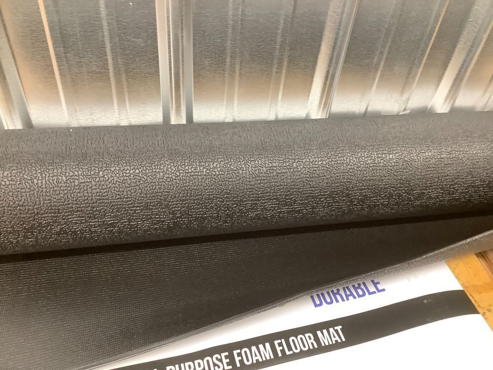 GWT 36" x 78" Durable Anti-Slip Workout Mat - 1/4" Thick Ultimate Floor Protection, Noise-Reducing,Tear-Resistant All-Purpose Exercise Mat for Treadmills, Home Gym, Yoga, and Weightlifting - Image 2 - Lot 7723