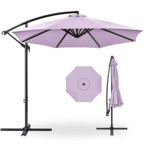 Offset Hanging Patio Umbrella - 10ft - Lot 7828