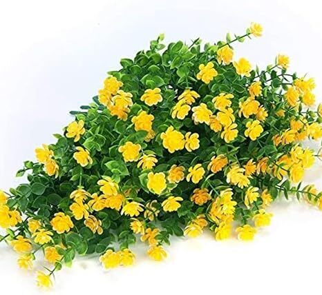Artificial Eucalyptus Flower Bunch for Home - Lot 7822