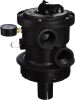 Hayward SP0714T VariFlo Top-Mount Multiport Valve, Black - Thumbnail 1