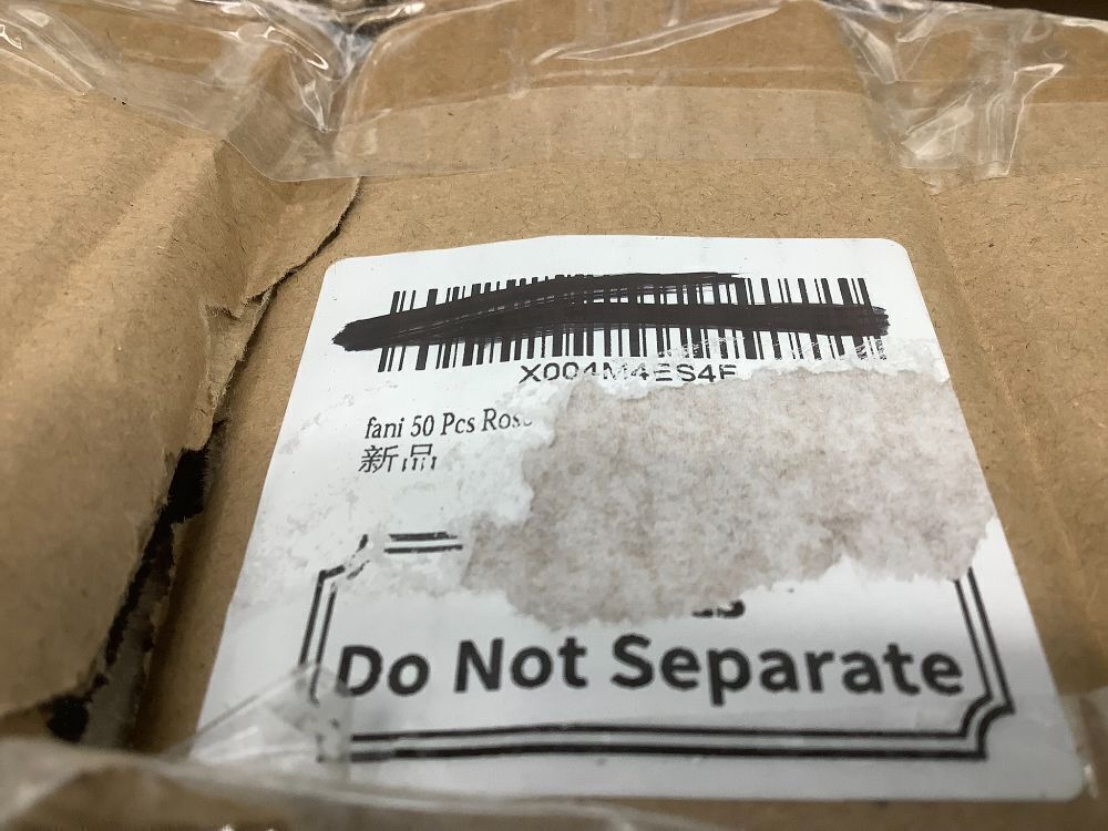 fani 50 Pcs Rose Gold Charger Plates Bulk, 13 Inch Reef Wedding Chargers for Dinner Plate, Round Plastic Reusable Ruffled Rim Decorative for Table Setting, Parties, Wedding, Events - Image 4 - Lot 7752