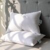 Alanzimo Goose Feathers Down Pillows King Size Set of 2, Luxury Soft Feather Down Pillow for Sleeping, 600TC 100% Cotton Cover Hotel Collection Bed Pillows for Back, Stomach or Side Sleepers 20x36 - Thumbnail 1
