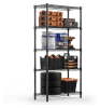 1250 lbs Steel Heavy Duty 5-Tier Utility Shelving Unit Steel Organizer Wire Rack for Home,Kitchen,Office,Chrome (13.7" D x 23.6" W x 62.4" H) - Thumbnail 1