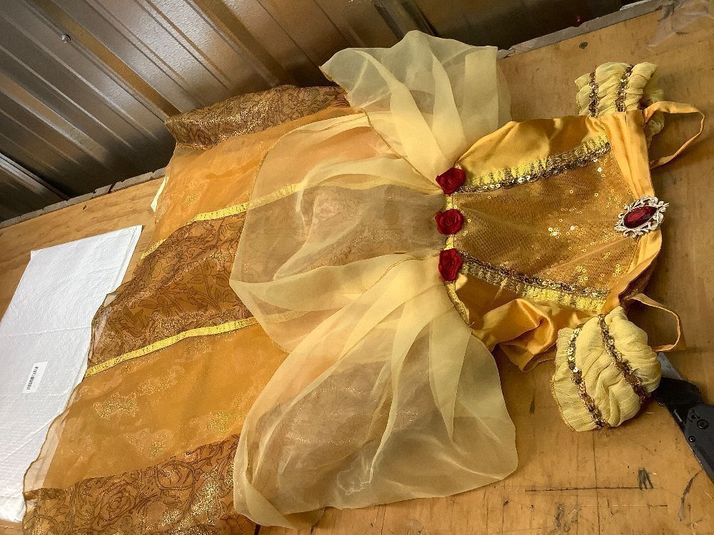 Disney Store Official Princess Costumes – Princess Outfits for Dress Up and Play Size 5/6 - Image 3 - Lot 7834