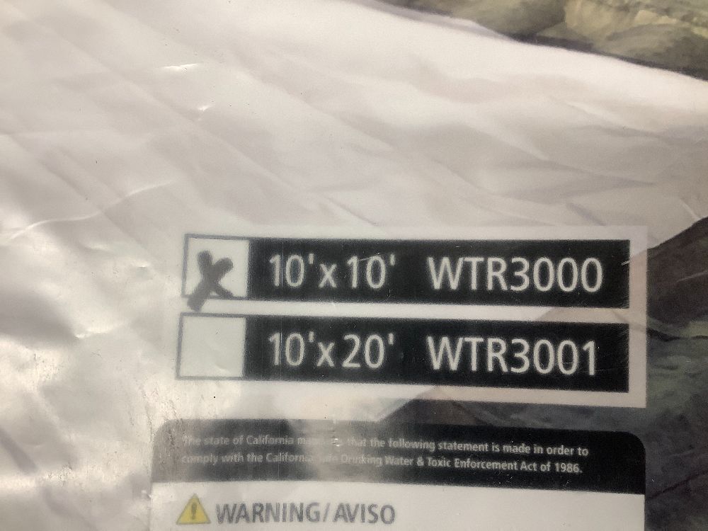 PIG Self-Adhesive Roof Tarp – White – 10’ x 10’ – PMB30601 - Image 4 - Lot 7836