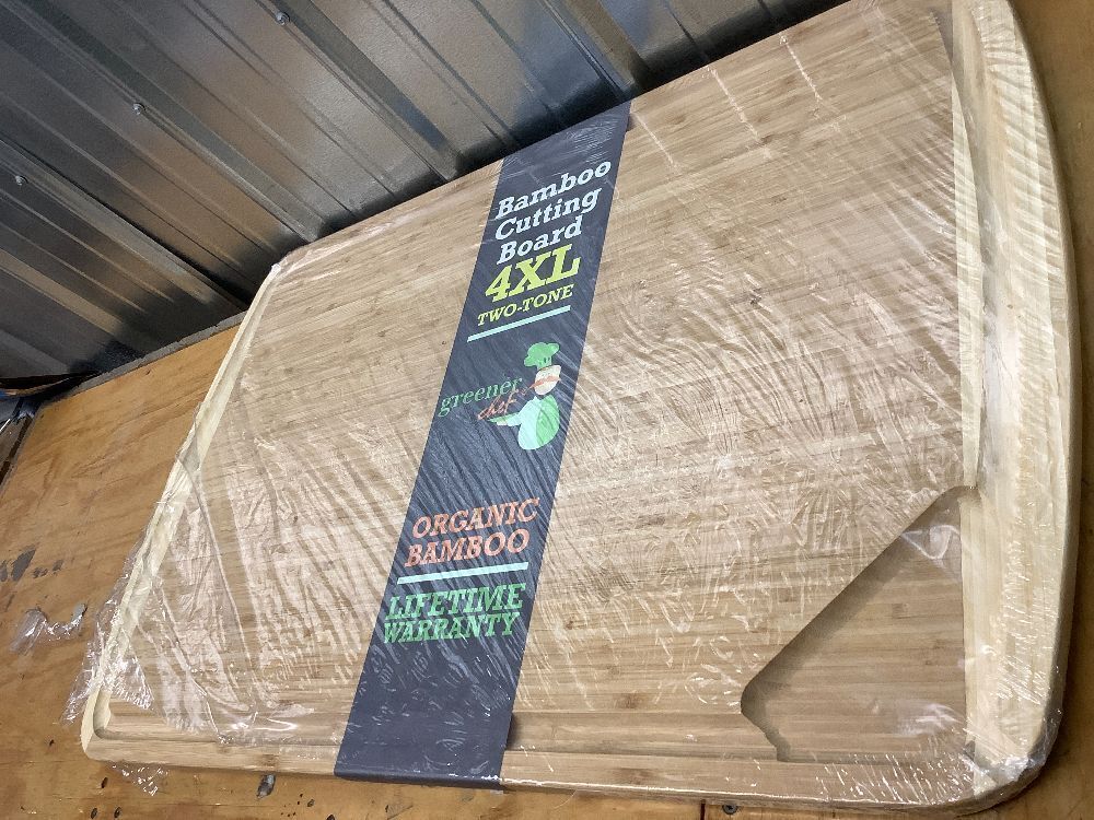 Greener Chef Bamboo Cutting Board - Two-Tone - Image 3 - Lot 7838