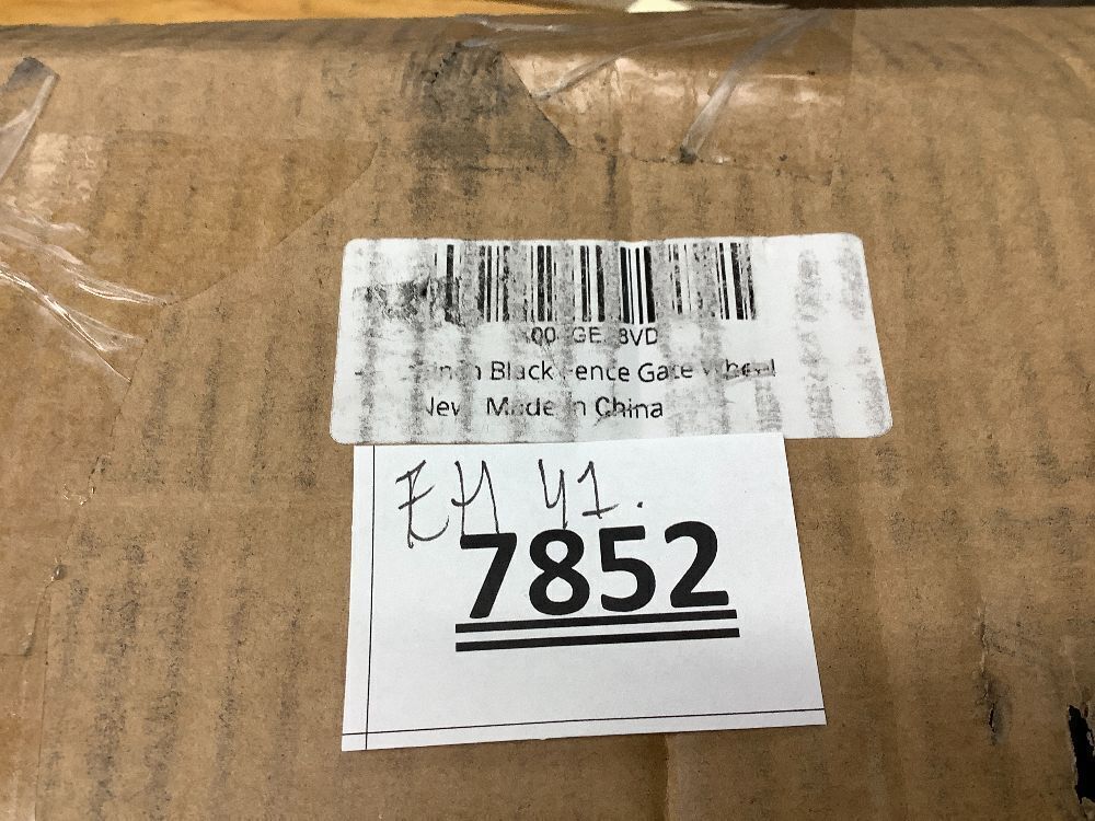 6inch Gate Wheel Set of 2, Heavy Duty Gate Wheels for Metal Tube Gate and Wooden Gate, 550lbs Capacity Spring Shock Absorbing Caster Wheels with Screws and Wrench, 360 Degree Rotation Gate Caster Kit - Image 2 - Lot 7852