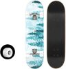 Skateboard Turquoise Forest Skateboard - Thumbnail 1