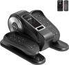 Under Desk Elliptical Machine, Electric Seated Pedal Exerciser, Mini Ellipse Leg Exerciser with Remoter, 12 Level Speeds, Forward & Reverse Direction, Manual & Auto Mode for Home Office - Thumbnail 1
