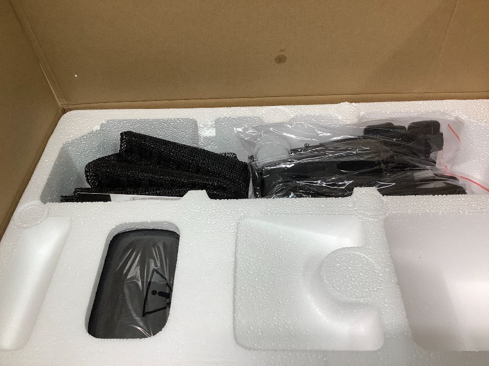 Under Desk Elliptical Machine, Electric Seated Pedal Exerciser, Mini Ellipse Leg Exerciser with Remoter, 12 Level Speeds, Forward & Reverse Direction, Manual & Auto Mode for Home Office - Image 4 - Lot 7869