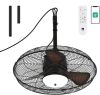 Orison 21'' Outdoor Ceiling Fan with Light, Waterproof Plug-in Gazebo Fan, Wet Rated Hanging Fan for Patio with Remote and App Control - Thumbnail 1