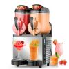 Commercial Slushy Machine 910 oz. 12l x 2 Food-Grade PC Tank, 500-Watt Frozen Drink Machine - Thumbnail 1