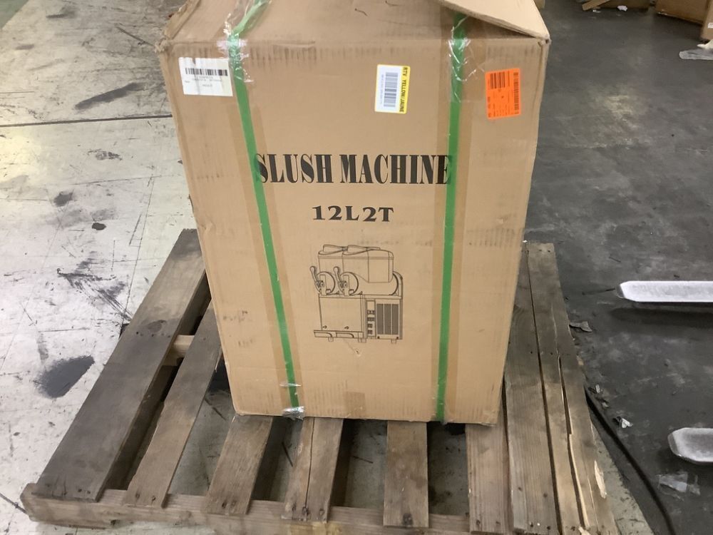 Commercial Slushy Machine 910 oz. 12l x 2 Food-Grade PC Tank, 500-Watt Frozen Drink Machine - Image 2 - Lot 9JF