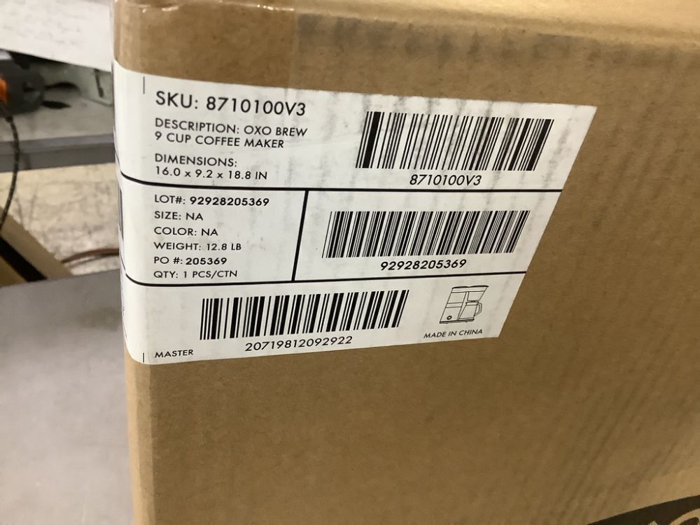 OXO 9-Cup Stainless Steel Drip Coffee Maker with Stainless Steel Carafe - Image 4 - Lot 79JF